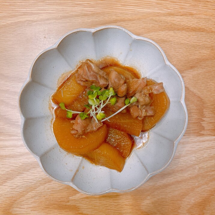 簡単!鶏肉と大根の煮物